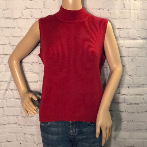 Croft & Barrow Vintage Ribbed Sleeveless Top LP - Picture 8 of 11